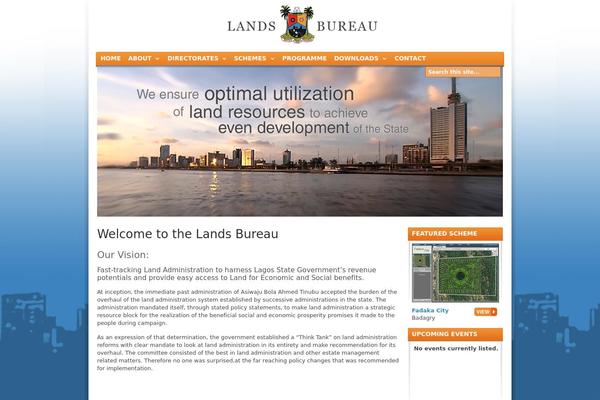 lagoslands.com site used Lands-bureau