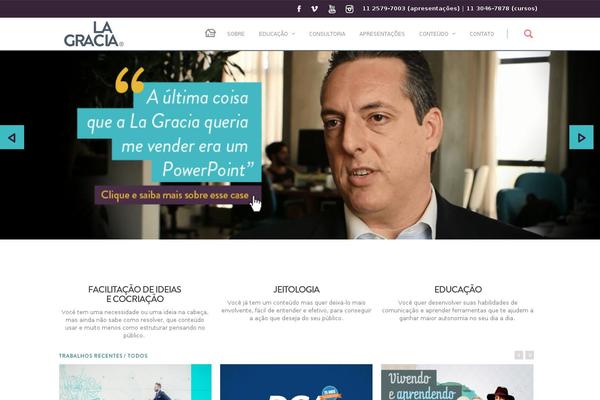 lagracia.com.br site used Lagracia_theme