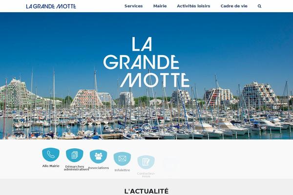 lagrandemotte.fr site used La-grande-motte