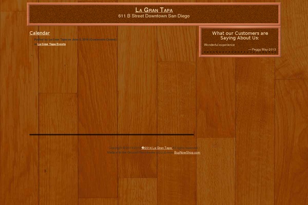 Ground Floor theme site design template sample