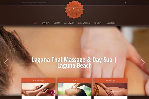 Linguini theme site design template sample
