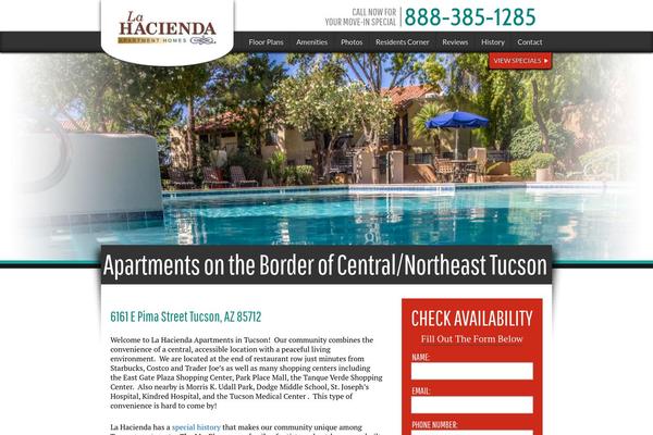 lahaciendaapts.com site used Res360