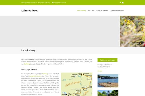 Total theme site design template sample
