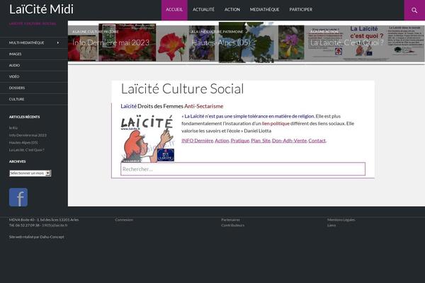 laicite.fr site used Laiques