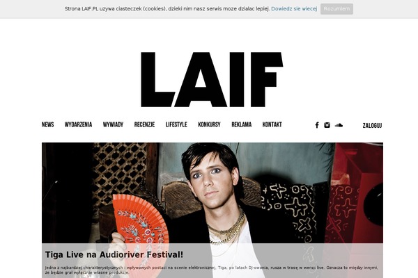 laif.pl site used Laif