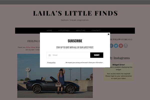 lailaslittlefinds.com site used Theme-editorial-avenue