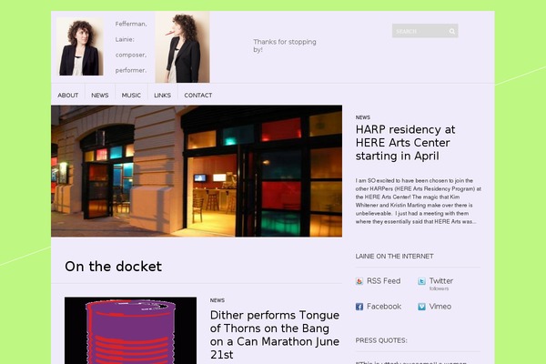 Sight theme site design template sample