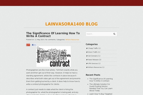 lainvasora1400.com site used Wellios