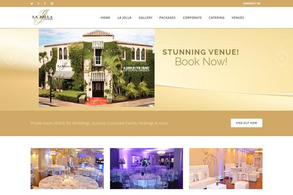 Bridge theme site design template sample