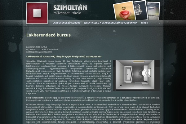 lakberendezo-kurzus.hu site used Szimultan