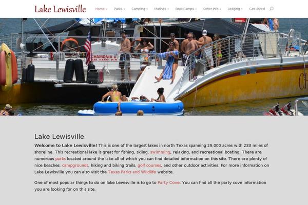 Divi theme site design template sample