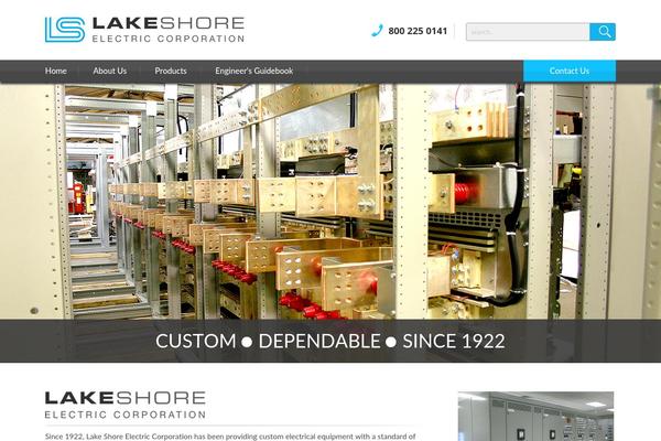 lake-shore-electric.com site used Lakeshore