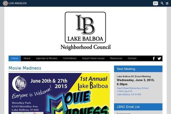 lakebalboanc.org site used Spacetype