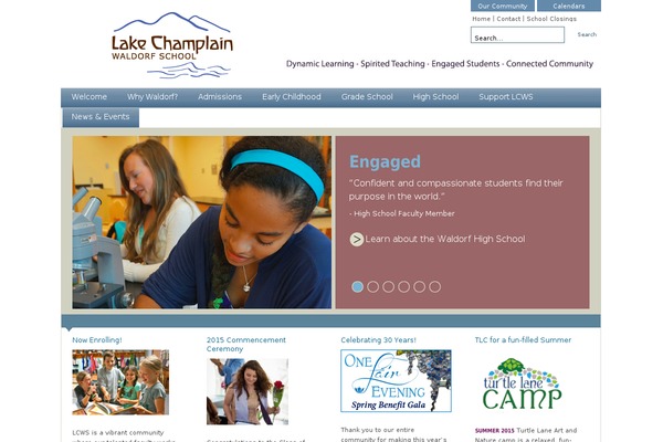 lakechamplainwaldorfschool.org site used Lcws