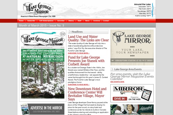 lakegeorgemirror.com site used Lgmm