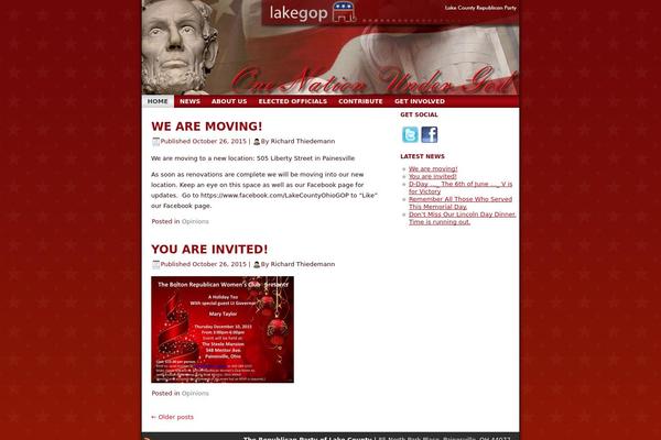 lakegop.com site used Lakegop2012