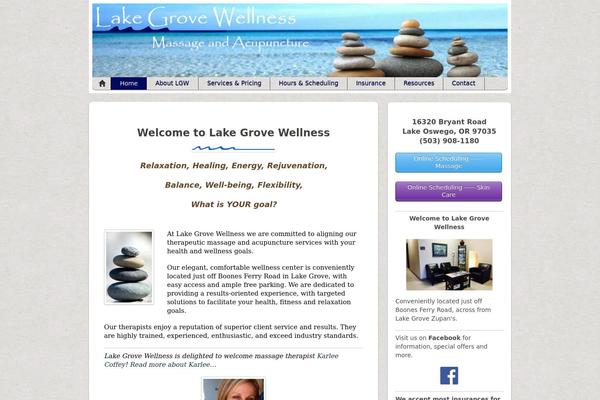 lakegrovewellness.org site used iTheme2
