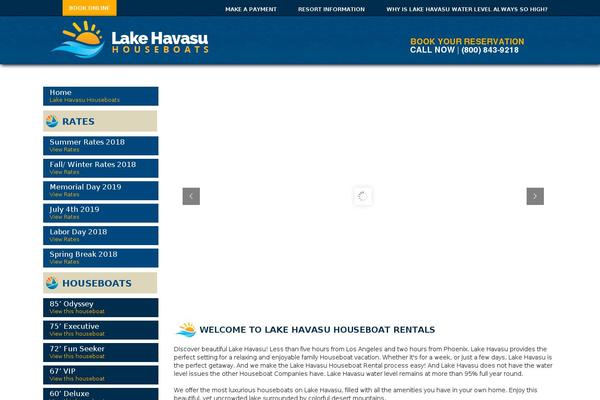 lakehavasuhouseboating.com site used Lake