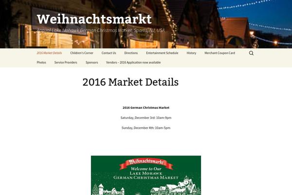 Twenty Thirteen theme site design template sample