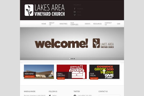 Churchope theme site design template sample