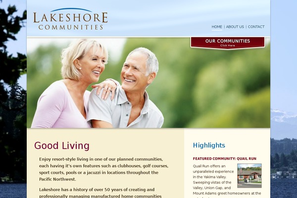 lakeshorecommunities.com site used Lakeshore-communities