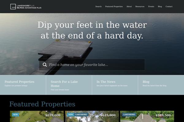 lakeshore2014 theme websites examples