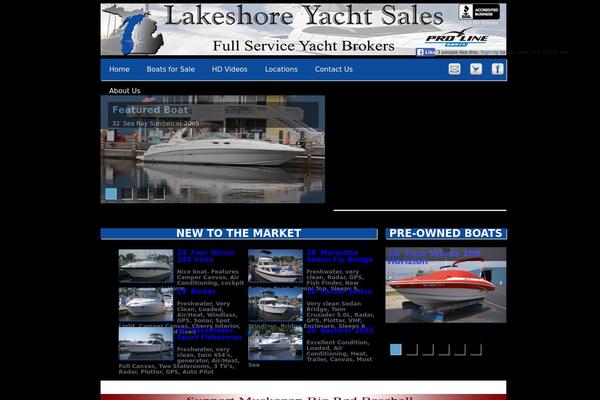 lakeshoreyachtsales.com site used Lys