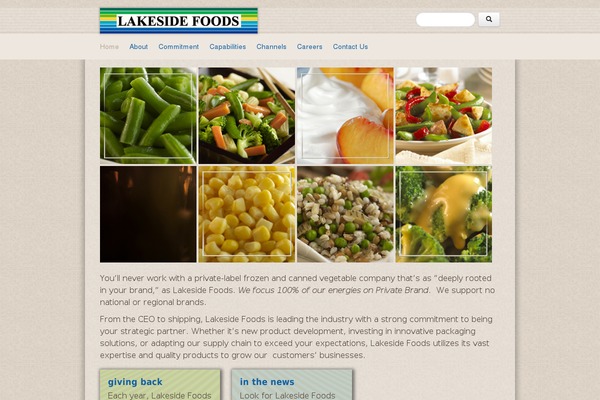 lakesidefoods.com site used Lakesidefoods