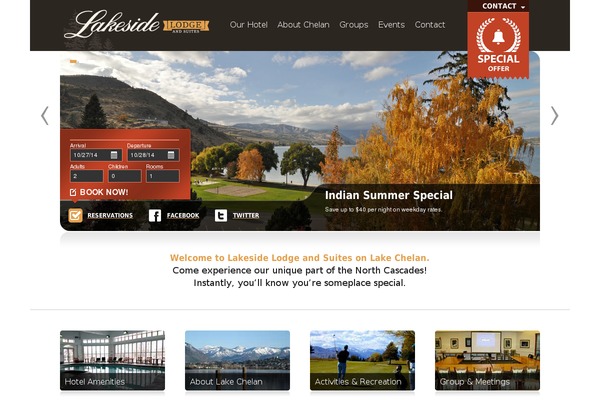 lakesidelodgeandsuites.com site used Guesthouse