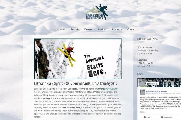 Virtue theme site design template sample