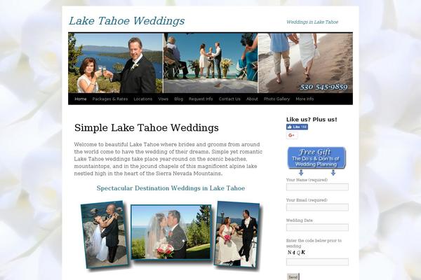 laketahoeweddings.net site used Twentyten-child-theme