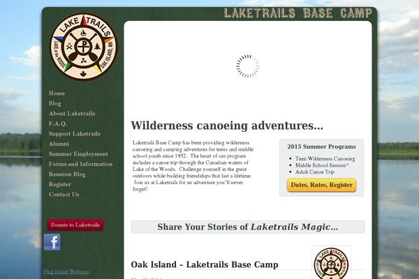 laketrails.org site used Austin-child
