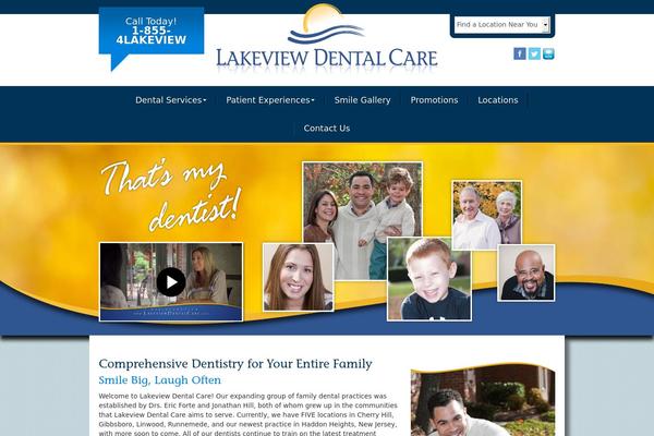 lakeviewdentalcare.com site used Lakeview