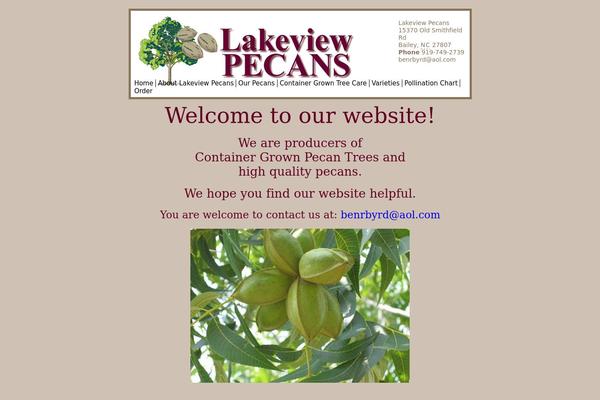 lakeviewpecans.com site used Lakeview
