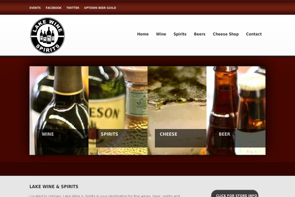 lakewinespirits.com site used Sovereign_wp