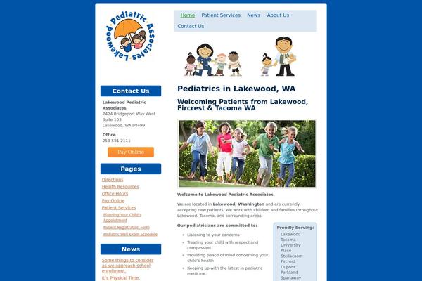 lakewoodpediatricassociates.com site used Lpa