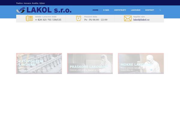 lakol.cz site used Billio