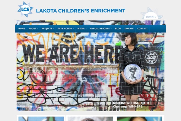 NonProfit theme site design template sample