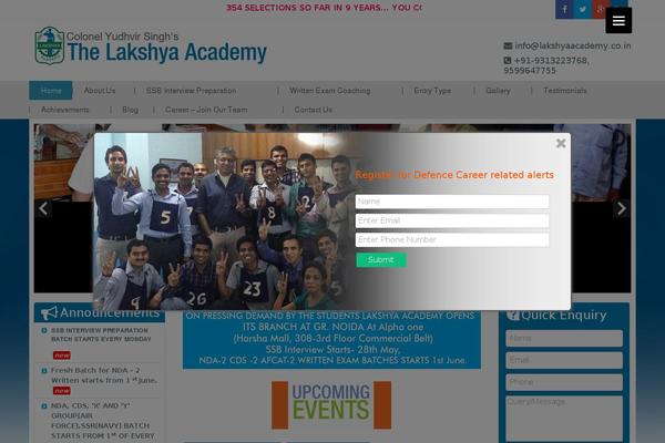 lakshyaacademy.co.in site used Lakshya