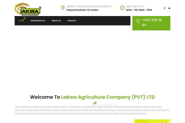 lakwaagro.com site used Gardenhub