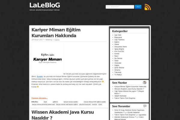 laleblog.com site used Phpr