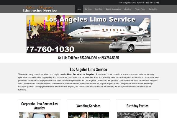 lalimousineservice.com site used Limousine