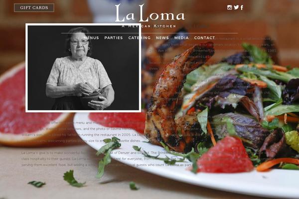 lalomamexican.com site used La-loma