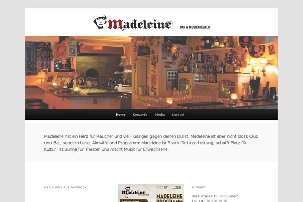 lamadeleine.ch site used Clean_madeleine