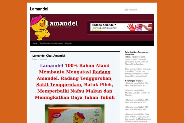 lamandel.org site used Twentytentokoonlineheader