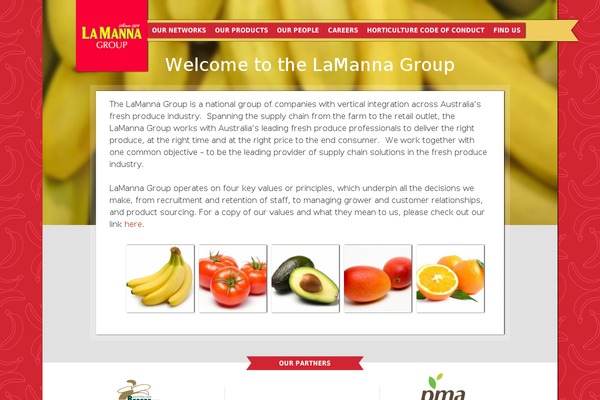 lamanna.com.au site used Lamanna
