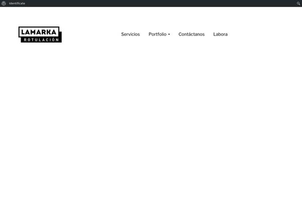 lamarkacorporativa.com site used Minimalist-portfolio