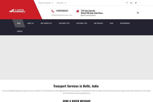Tm_transport theme site design template sample