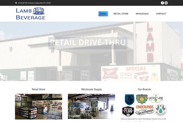 The7 theme site design template sample