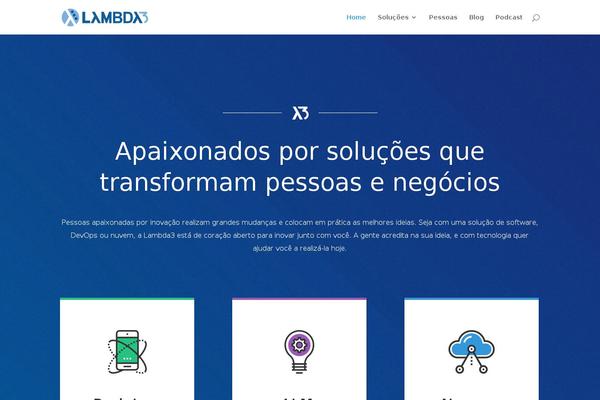 lambda3.com.br site used Lambda3_site